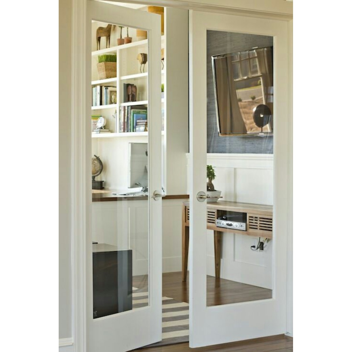 Shaker Door with Clear Glass - Image 3