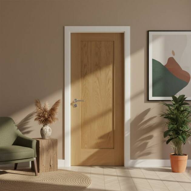 Oak Shaker Door