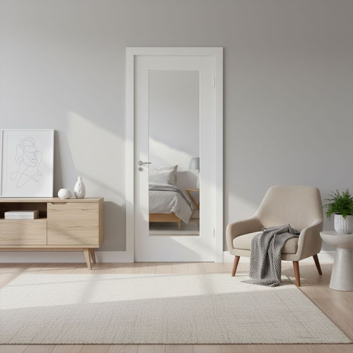 Shaker Door with Clear Glass - Image 2