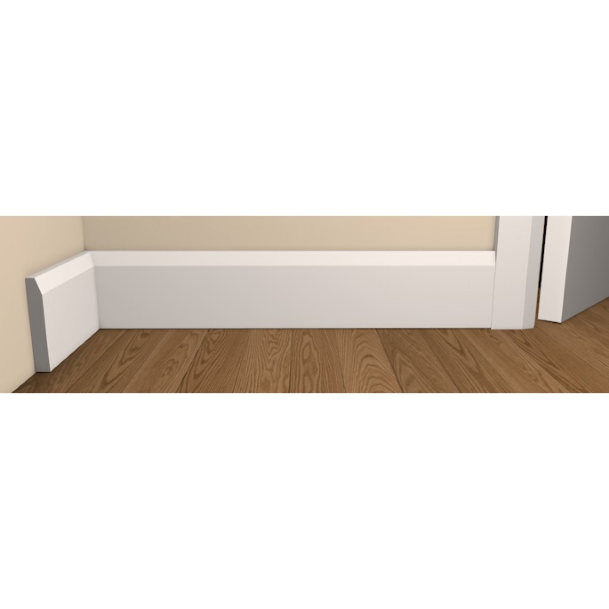 Primed Chamfered Skirting - Image 2