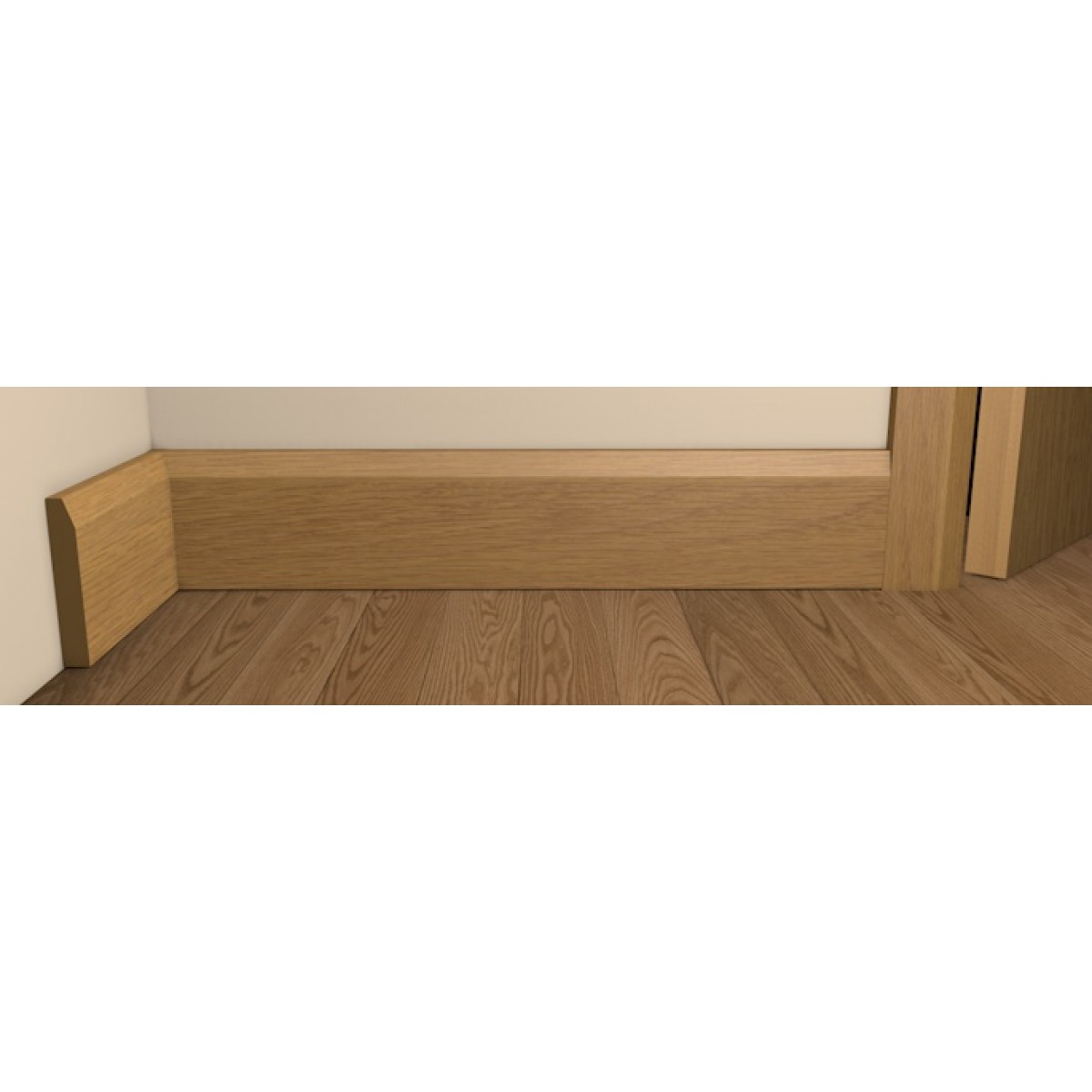Oak Chamfered Skirting - Image 3