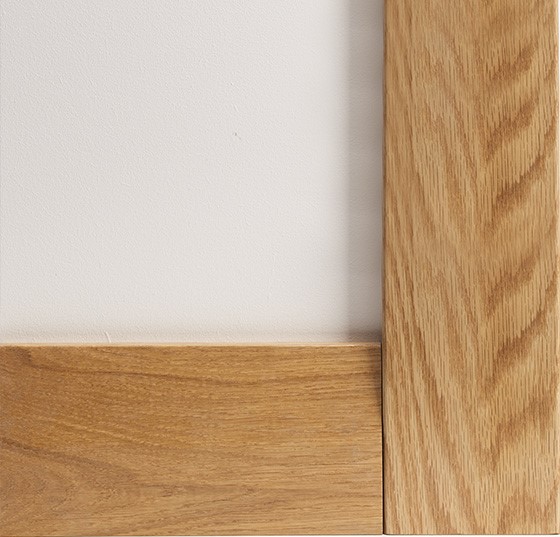 Oak Chamfered Skirting - Image 2