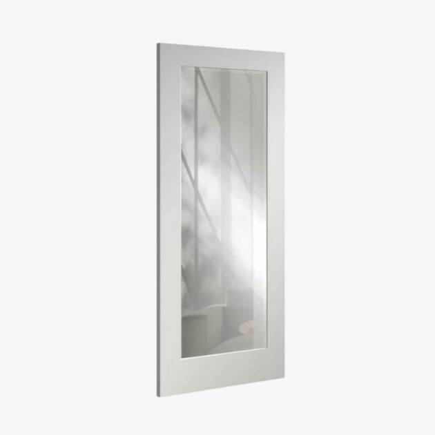 Shaker Door with Clear Glass