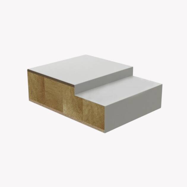 133mm Primed white Rebated Door Frame