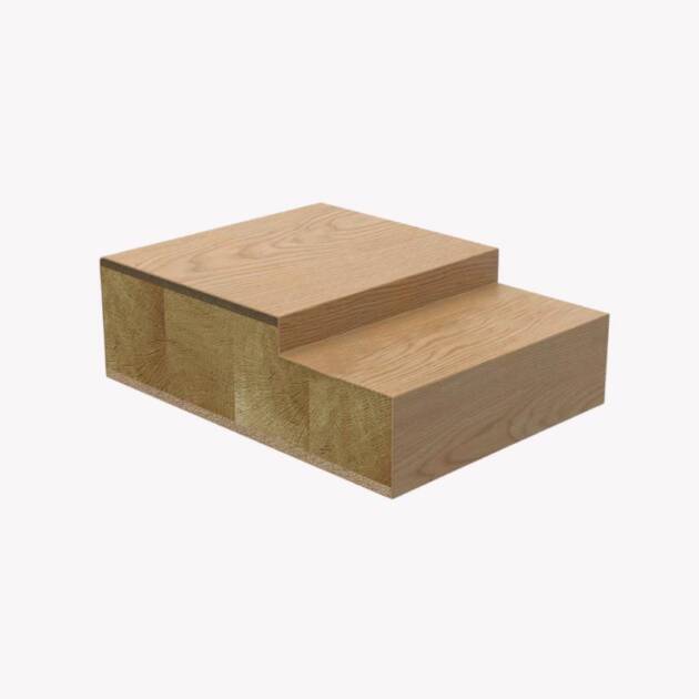 100mm Oak Rebated Door Frame