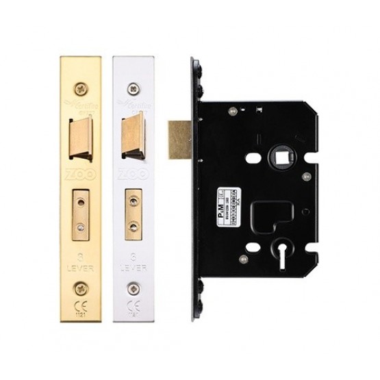 Zoo 3 Lever Mortise Lock