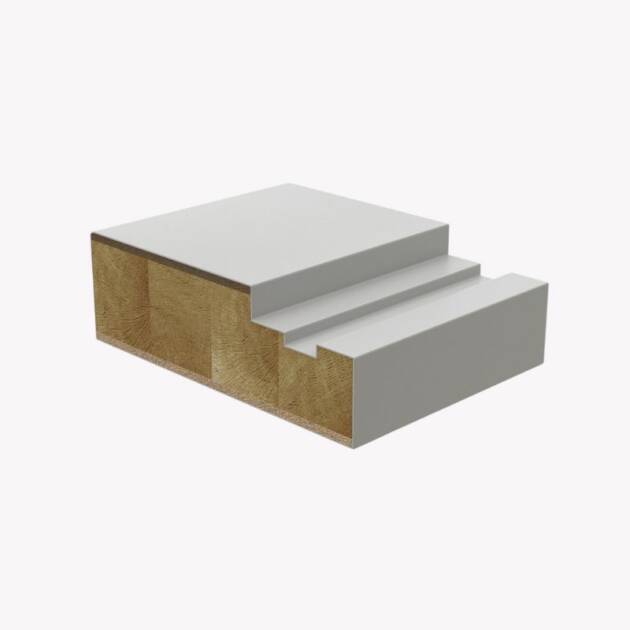 Fire Rated FD30 100mm Primed white Rebated Door Frame